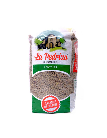 Spanish lentils, Pardina variety, 1kg plastic bag