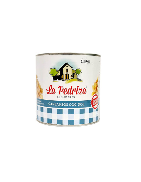 Precooked  Garbanzos, Large Chick Peas, 2.5Kg Catering Size Tin