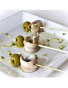 Cantabric Boquerones, White Anchovies in Olive Oil, Garlic and Parsley, 850g large tub