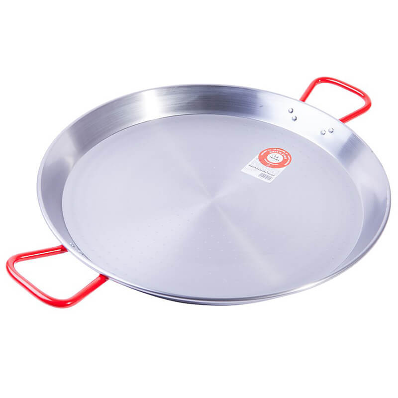 Polished Steel Paella Pan, for 2-3 people