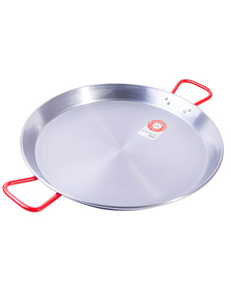 Polished Steel Paella Pan, for 2-3 people