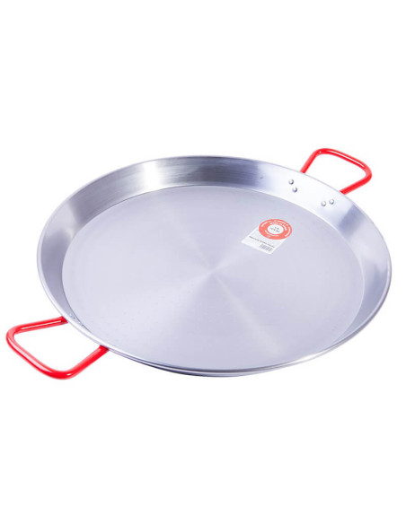 Polished Steel Paella Pan, for 2-3 people