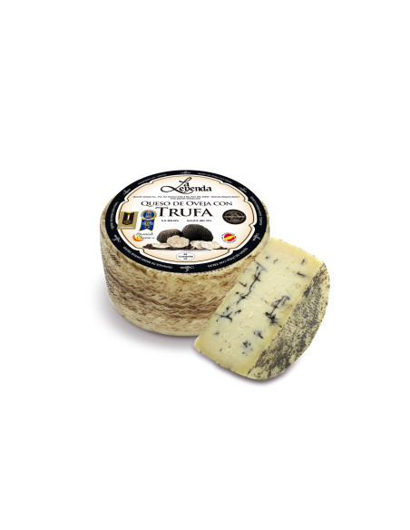 Sheep Cheese Cured with Black Truffle, 3kg