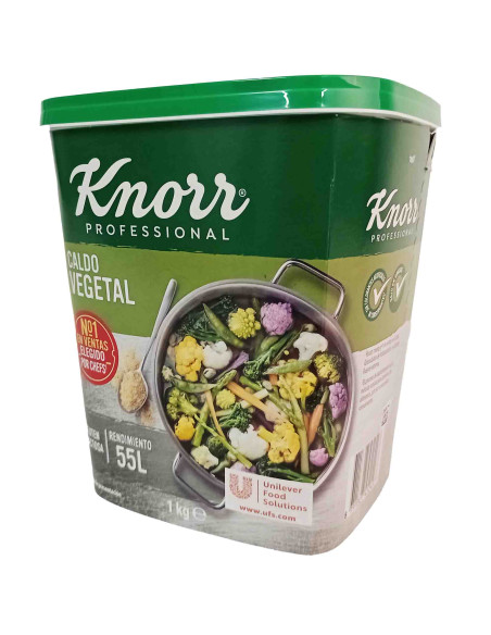 Knorr Vegetable Stock Powder, 1kg, plastic tub