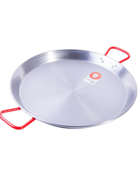 Polished Steel Paella Pan, for 2-3 people