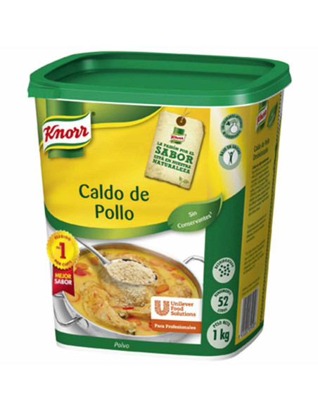 Knorr Chicken Stock Powder, 1kg, plastic tub