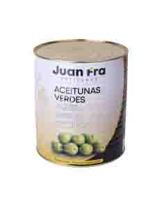 Green Whole Manzanilla Olives Pitted, 8.5KG AP0194