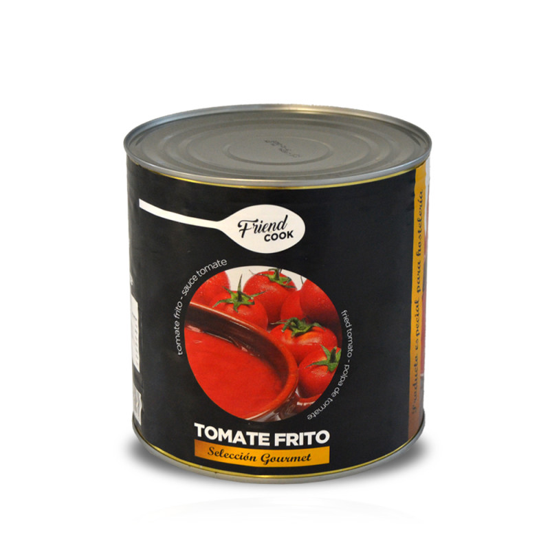 Tomate Frito Sauce with Olive Oil, gluten free, catering size tin - 6x 2.55kg